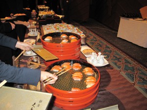 九兵衛のサーモン寿司