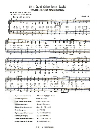 ノルウェー国歌の楽譜