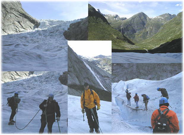 氷河トレッキング