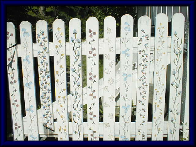 �y�C���g���ꂽ�t�F���X